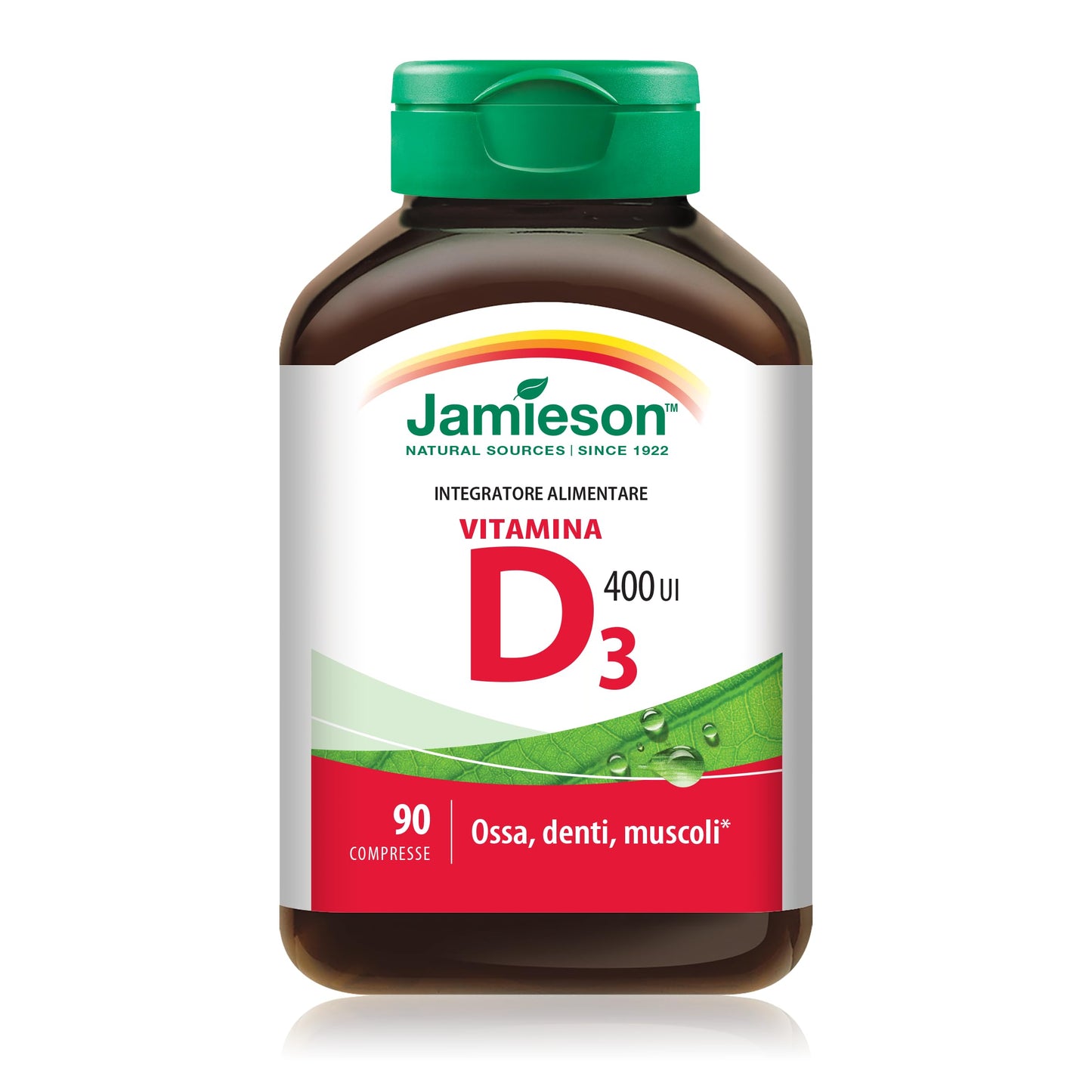 JAMIESON - VITAMINA D 1 CONFEZIONE DA 90 CPR. mantenimento ossa normali