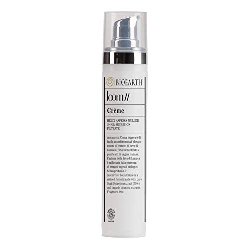 Bioearth International Loom Crema Bava di Lumaca Biologica 79% - 50 ml