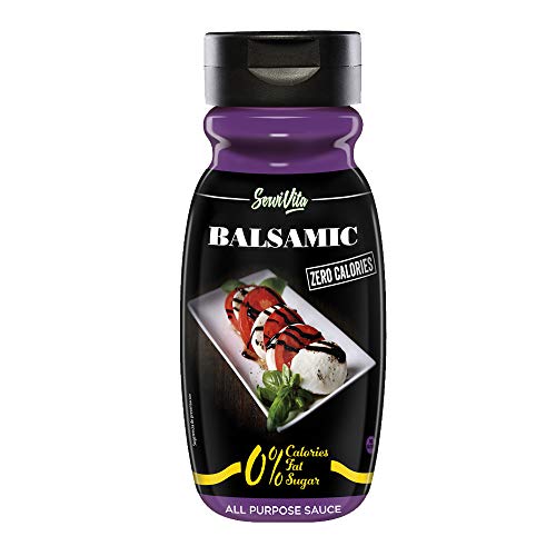 Servivita Salsa 320 ml - bassissimo contenuto di grassi e carboidrati. A ridotto contenuto di calorie.