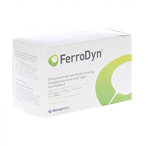 Metagenics Integratore Alimentare Ferrodyn, 90 Capsule