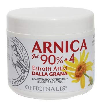 Officinalis, Arnica Gel 90%*4 estratti Attivi dalla Grana, 500ml