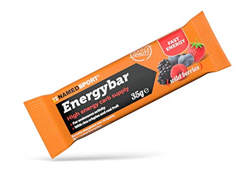 Named Energybar Wild Berries Frutti di Bosco Box 12 Barrette da 35g