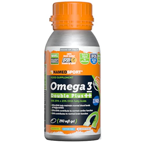 Named Sport Omega 3 Double Plus ++ Integratore Alimentare, 240 Softgel