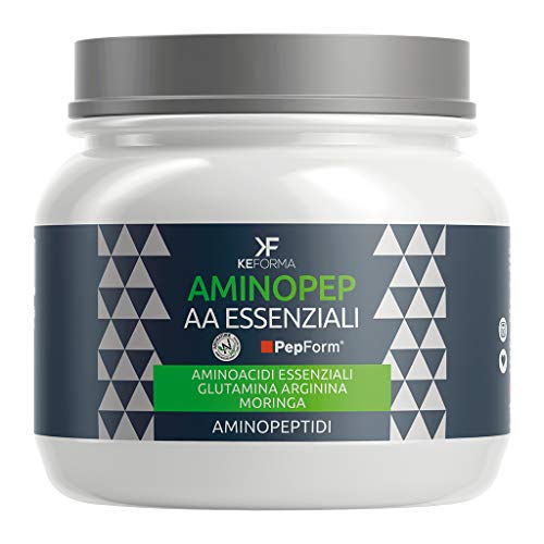 KEFORMA - Aminopep AA Essenziali - 192g - Aminoacidi essenziali e peptidi PepForm®