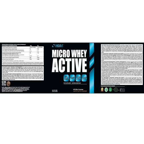 100% Micro Whey Active 2 kg Caffellatte