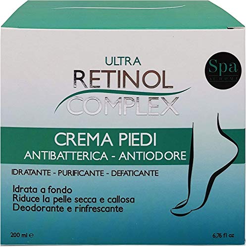 RETINOL COMPLEX CREMA CREMA PIEDI GAMBE ANTIBATTERICO ANTIODORE RINFRESCANTE scontimania 16
