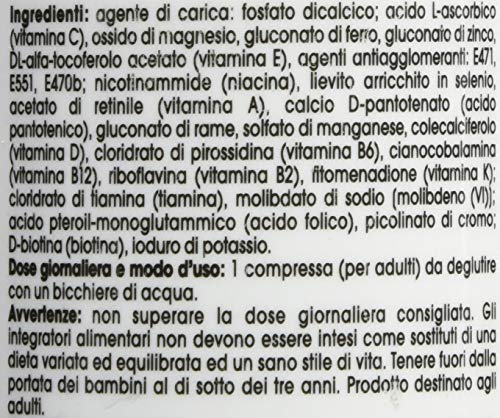 Watt +, Vitamins & Minerals, Vitamine e Minerali 120cpr