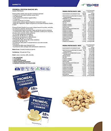 Volchem Promeal Protein Snacks 38 White, White Chocolate, 600 G