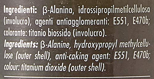 +Watt Beta-Alanine+, Integratore Alimentare di β-Alanina, 90 Capsule