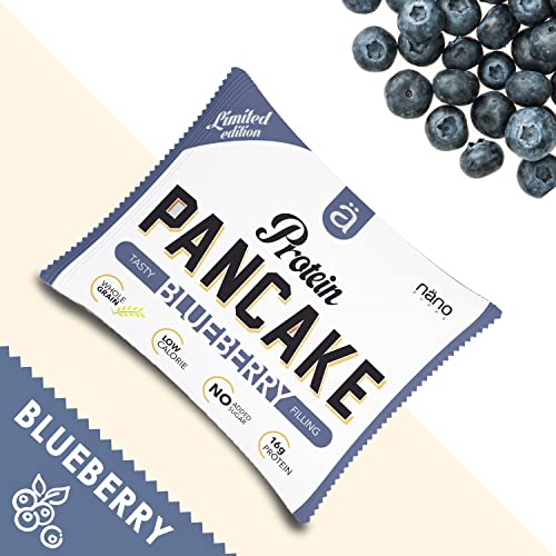 Protein pancake Nano Supps 12 X 45 g | Gusto: Mirtillo