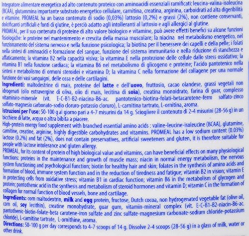 Volchem Promeal 1400 g / Integratore Workout - Gainer / Gusto Cioccolato