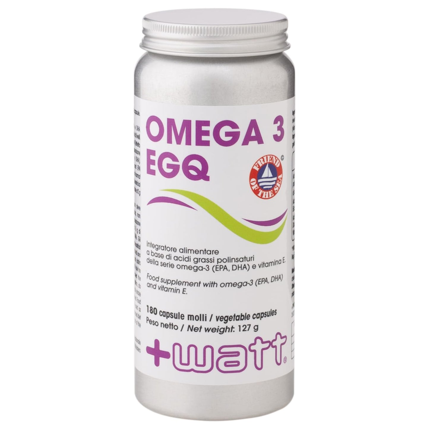 Omega3 EGQ - Integratore Alimentare a Base di Omega 3 ad Alta Concentrazione- Formato: 180 perle