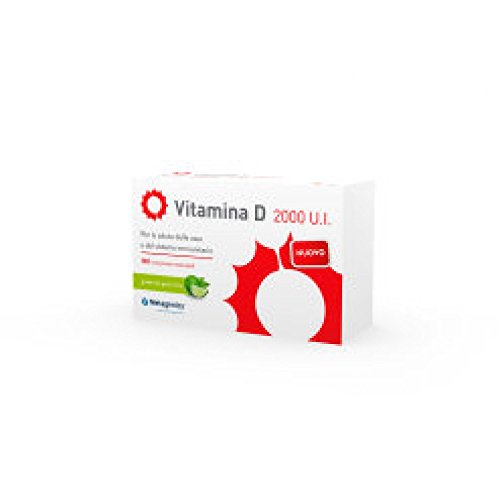 Metagenics Integratore Alimentare Vitamina D 2000 U.I, 168 Compresse Masticabili, Multicolore, Limone, 46 Grammi