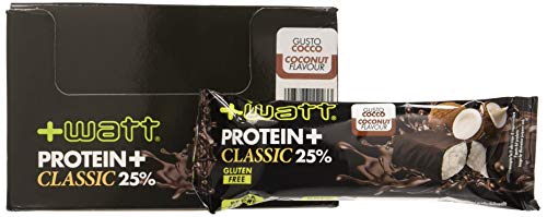 Protein+ Bar - +Watt - Box 24 Barrette Proteiche 40g Cocco
