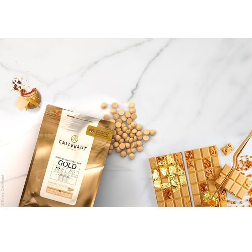 Callebaut Gold (30,4%) - Cioccolato bianco al caramello - confezione da 400gr