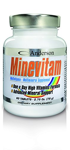 Integratore multivitaminico minerale Anderson Minevitam 60 cpr Confezione risparmio per 2 mesi