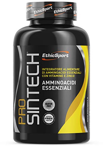 EthicSport - Prosintech - Barattolo da 120 cpr x 1350 mg - Integratore alimentare per massimizzare la sintesi proteica