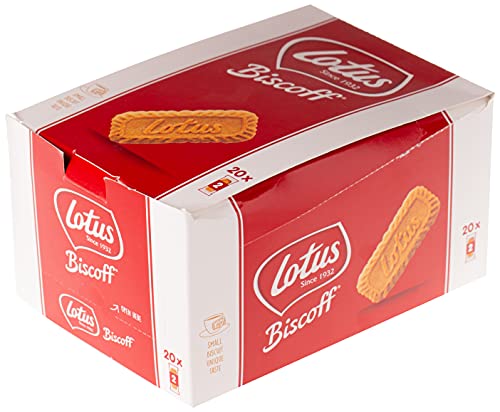 LOTUS SINCE 1932 - BISCOFF Gli Originali Biscotti Caramellati. Confezione da 20pz (2x12,5g)