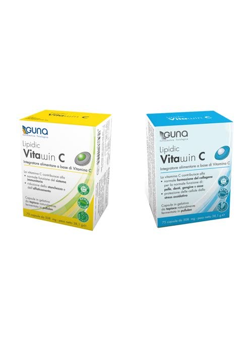 Guna LIPIDIC VITAWIN C - Vitamina C - 75 capsule
