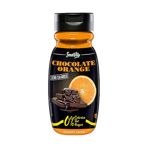 Servi vita Salsa Cioccolato e Arancia