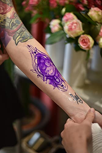 Tattoo Defender Stencil Clean, 200ml - Liquido Per Rimuovere Lo Stencil, Deterge La Pelle Dalle Impurità' Prima Di Iniziare Il Tatuaggio, Made In Italy
