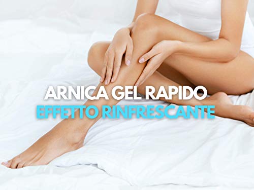 Dr Theiss Gel Arnica Canfora Olio di Rosmarino Mentolo 200 ml. Ideale per massaggio rapido. Oli essenziali effetto crioterapia rinfrescante rassodante per sollievo muscoli e articolazioni