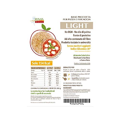 Pizza Dietetica Rima Benessere - 200 G