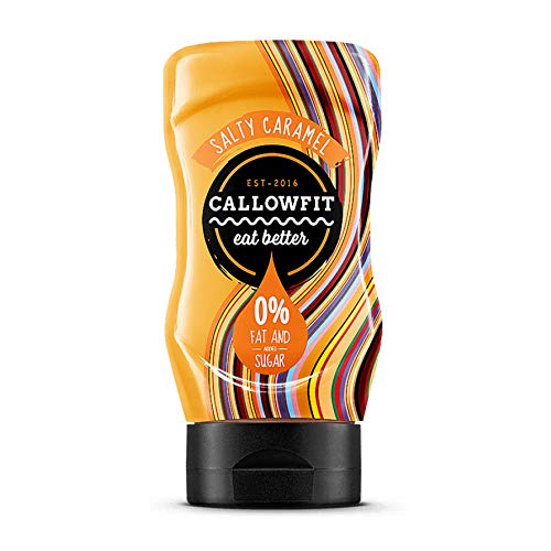 Salsa senza calorie Salty Caramel. Formato da 300ml.