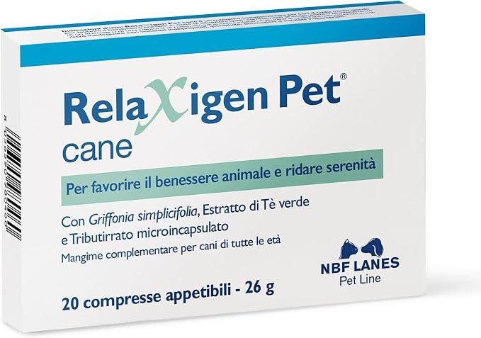 NBF Lanes Relaxigen Pet Cane — 20 compresse